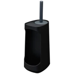 Tiger Toiletborstelhouder Tess Met Opbergvak Staand Zwart/antraciet 19 Tiger Toiletborstelhouder Tess Met Opbergvak Staand Zwart/antraciet -Badkamer Winkel 123 6583