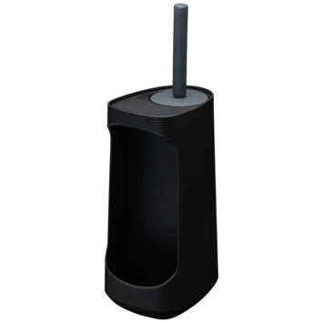Tiger Toiletborstelhouder Tess Met Opbergvak Staand Zwart/antraciet 5 Tiger Toiletborstelhouder Tess Met Opbergvak Staand Zwart/antraciet - Afbeelding 3