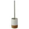 Atlantic Toiletborstelhouder Kurk/Mat Wit