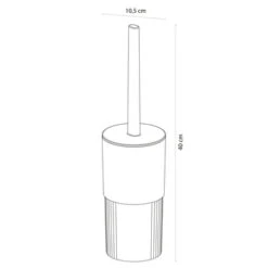 Sealskin Toiletborstelhouder Brave Staand Zwart 29 Sealskin Toiletborstelhouder Brave Staand Zwart -Badkamer Winkel 123 6791