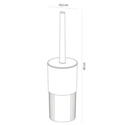 Sealskin Toiletborstelhouder Brave Staand Zwart 31 Sealskin Toiletborstelhouder Brave Staand Zwart -Badkamer Winkel 123 6793