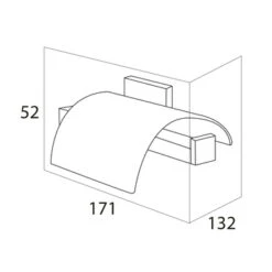 Tiger Toiletrolhouder Items Met Klep RVS 7 Tiger Toiletrolhouder Items Met Klep RVS -Badkamer Winkel 123 6860
