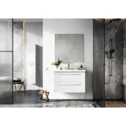 Atlantic Badmeubelset Sienna 80cm Wit -Badkamer Winkel 123 689