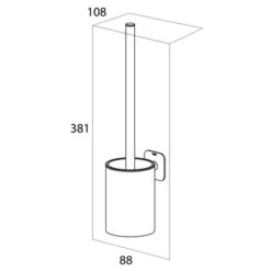 Tiger Toiletborstelhouder Colar Hangend RVS -Badkamer Winkel 123 6972