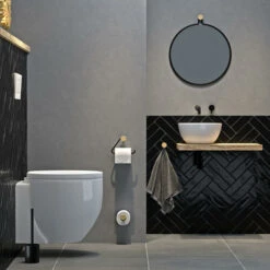 Tiger Toiletborstelhouder Sem Zwart -Badkamer Winkel 123 7093