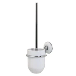 Tiger Wc-borstelset Ivy Chroom/wit