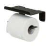 Tiger Colar Toiletrolhouder Met Planchet Zwart -Badkamer Winkel 123 7192