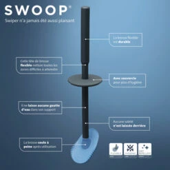 Tiger Toiletborstel Swoop Flexibel Antraciet 17 Tiger Toiletborstel Swoop Flexibel Antraciet -Badkamer Winkel 123 7217