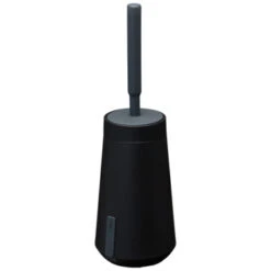 Tiger Toiletborstelhouder TESS Met Swoop Borstel Flexibel Zwart/antraciet -Badkamer Winkel 123 7246
