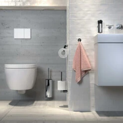 Toiletrolhouder Tiger Noon Chroom -Badkamer Winkel 123 7258