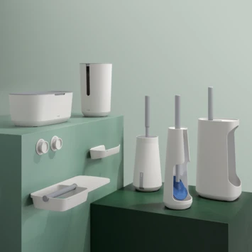 Tiger Toiletrolhouder TESS Met Planchet Wit/lichtgrijs 9 Tiger Toiletrolhouder TESS Met Planchet Wit/lichtgrijs - Afbeelding 7