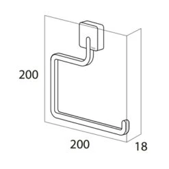 Tiger Toiletrolhouder Impuls RVS -Badkamer Winkel 123 7282