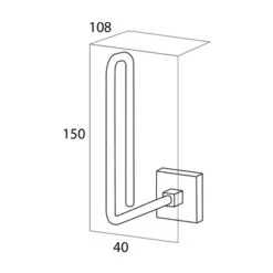 Tiger Reserverolhouder Melbourne Hangend Chroom 11 Tiger Reserverolhouder Melbourne Hangend Chroom -Badkamer Winkel 123 7287