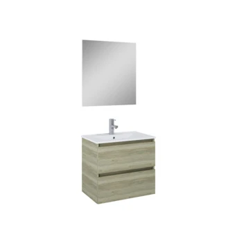 Atlantic Badmeubelset Heon Hout 60 Cm Met Spiegel 3 Atlantic Badmeubelset Heon Hout 60 Cm Met Spiegel