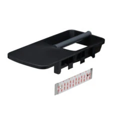 Tiger Toiletrolhouder TESS Met Planchet Zwart/antraciet -Badkamer Winkel 123 7342