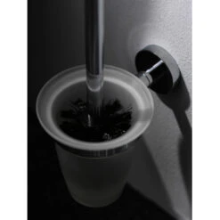 Haceka Toiletborstelhouder Kosmos Tec Hangend Chroom Met Matglazen Pot 8 Haceka Toiletborstelhouder Kosmos Tec Hangend Chroom Met Matglazen Pot -Badkamer Winkel 123 7374