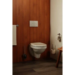 Haceka Toiletrolhouder Kosmos Tec Chroom -Badkamer Winkel 123 7383