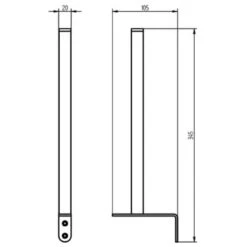 Haceka Reserverolhouder Ixi Hangend RVS -Badkamer Winkel 123 7394