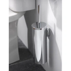 Haceka Toiletborstelhouder Kosmos Tec Hangend Chroom Buitenpot Met Binnenpot 8 Haceka Toiletborstelhouder Kosmos Tec Hangend Chroom Buitenpot Met Binnenpot -Badkamer Winkel 123 7401