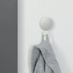 Sealskin Haak Met Spiegel Brix Wit -Badkamer Winkel 123 7420