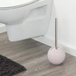 Sealskin Toiletborstel Met Houder Convex Lichtroze 11 Sealskin Toiletborstel Met Houder Convex Lichtroze -Badkamer Winkel 123 7424