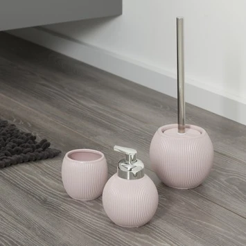 Sealskin Toiletborstel Met Houder Convex Lichtroze 7 Sealskin Toiletborstel Met Houder Convex Lichtroze - Afbeelding 5