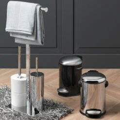 Sealskin Toiletrek Square Metaal Chroom -Badkamer Winkel 123 7430