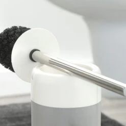 Sealskin Toiletborstelhouder Sphere Lichtgrijs Keramiek -Badkamer Winkel 123 7434