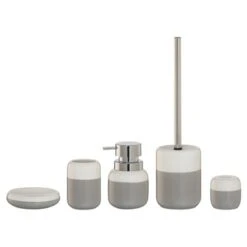 Sealskin Toiletborstelhouder Sphere Lichtgrijs Keramiek -Badkamer Winkel 123 7436