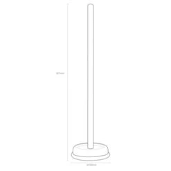 Sealskin Acero Reserverolhouder Zwart -Badkamer Winkel 123 7447