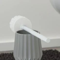 Sealskin Toiletborstel Met Houder Arte Grijs 12 Sealskin Toiletborstel Met Houder Arte Grijs -Badkamer Winkel 123 7457