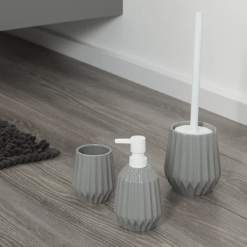 Sealskin Toiletborstel Met Houder Arte Grijs 7 Sealskin Toiletborstel Met Houder Arte Grijs - Afbeelding 5