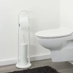 Sealskin Toiletrek Acero Metaal Wit -Badkamer Winkel 123 7465