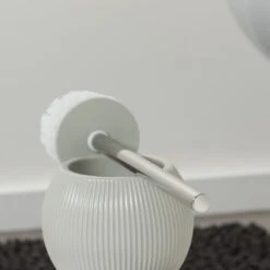 Sealskin Toiletborstel Met Houder Convex Lichtgrijs 10 Sealskin Toiletborstel Met Houder Convex Lichtgrijs -Badkamer Winkel 123 7468