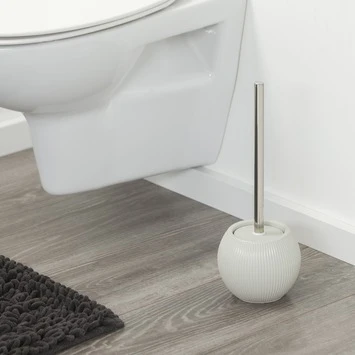 Sealskin Toiletborstel Met Houder Convex Lichtgrijs 6 Sealskin Toiletborstel Met Houder Convex Lichtgrijs - Afbeelding 4