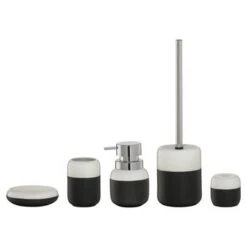 Sealskin Toiletborstelhouder Sphere Zwart -Badkamer Winkel 123 7473