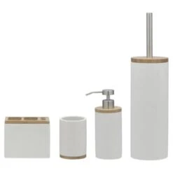 Sealskin Toiletborstel Met Houder Grace Wit 15 Sealskin Toiletborstel Met Houder Grace Wit -Badkamer Winkel 123 7505