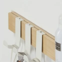 Sealskin Kapstok Met Spiegel Brix Wit -Badkamer Winkel 123 7530