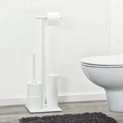 Sealskin Toiletrek Square Metaal Wit -Badkamer Winkel 123 7538