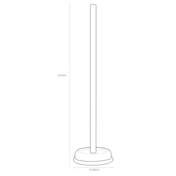 Sealskin Reserverolhouder Acero Wit 9 Sealskin Reserverolhouder Acero Wit - Afbeelding 7