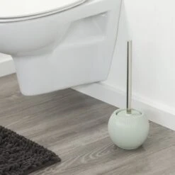 Sealskin Toiletborstel Met Houder Convex Licht Aqua -Badkamer Winkel 123 7553