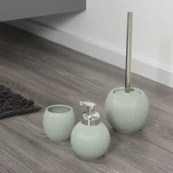 Sealskin Toiletborstel Met Houder Convex Licht Aqua -Badkamer Winkel 123 7554