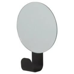 Sealskin Haak Met Spiegel Brix Zwart 8 Sealskin Haak Met Spiegel Brix Zwart -Badkamer Winkel 123 7573