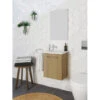 Allibert Fonteinmeubel Belem Pack 40cm Eik -Badkamer Winkel 123 76