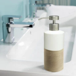 Sealskin Toiletborstelhouder Doppio Ecru 14 Sealskin Toiletborstelhouder Doppio Ecru -Badkamer Winkel 123 7600