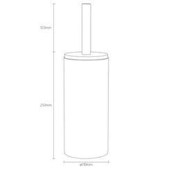 SEALSKIN Seaslkin Toiletborstelhouder Blend Terrazzo Staand -Badkamer Winkel 123 7631