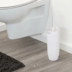 Sealskin Toiletborstel Met Houder Bloom Wit 12 Sealskin Toiletborstel Met Houder Bloom Wit -Badkamer Winkel 123 7643