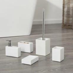 SEALSKIN Tiger Toiletborstelhouder Cura Wit 13 SEALSKIN Tiger Toiletborstelhouder Cura Wit -Badkamer Winkel 123 7651