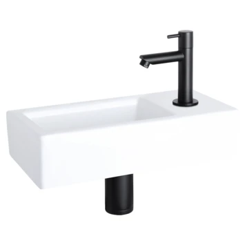 Differnz Fonteinset Ravo Rechts Wit Keramiek 3 Differnz Fonteinset Ravo Rechts Wit Keramiek