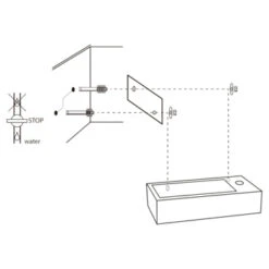 Differnz Fonteinset Ravo Rechts Wit Keramiek 15 Differnz Fonteinset Ravo Rechts Wit Keramiek -Badkamer Winkel 123 7768